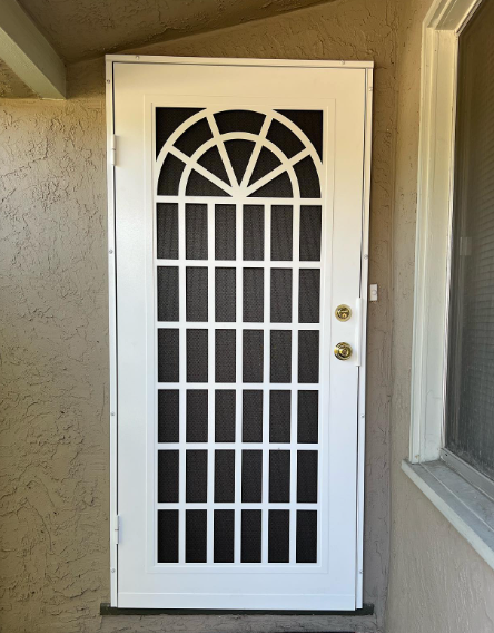 Titan Security Trellis Style Security Door Installation in Oakland, CA