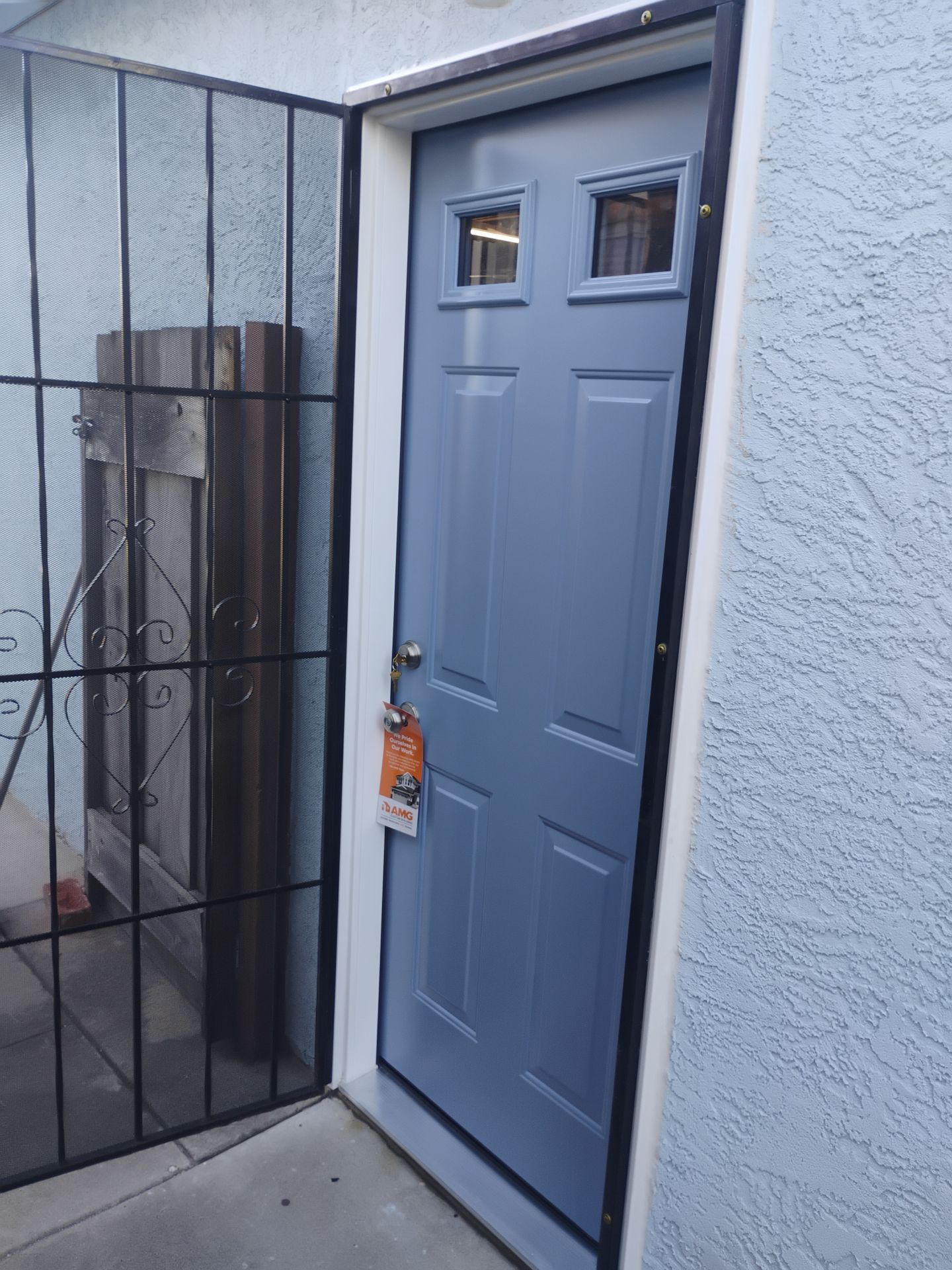 Front Door Replacement project in San Leandro by AMG Doors & Windows — photo 7 of 8