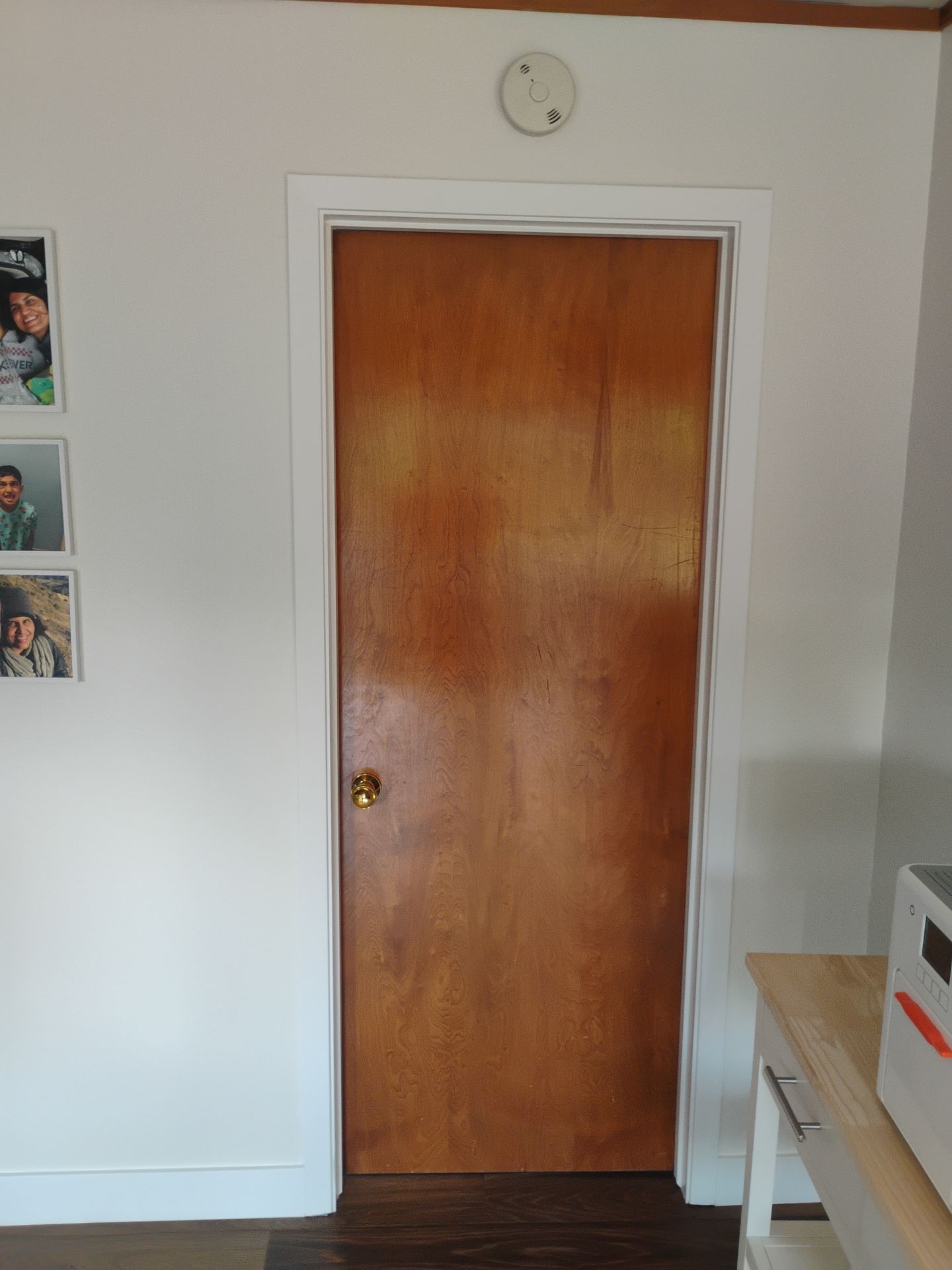 Before Builders Choice interior door replacement in Walnut Creek, CA by AMG Doors & Windows (10/12)