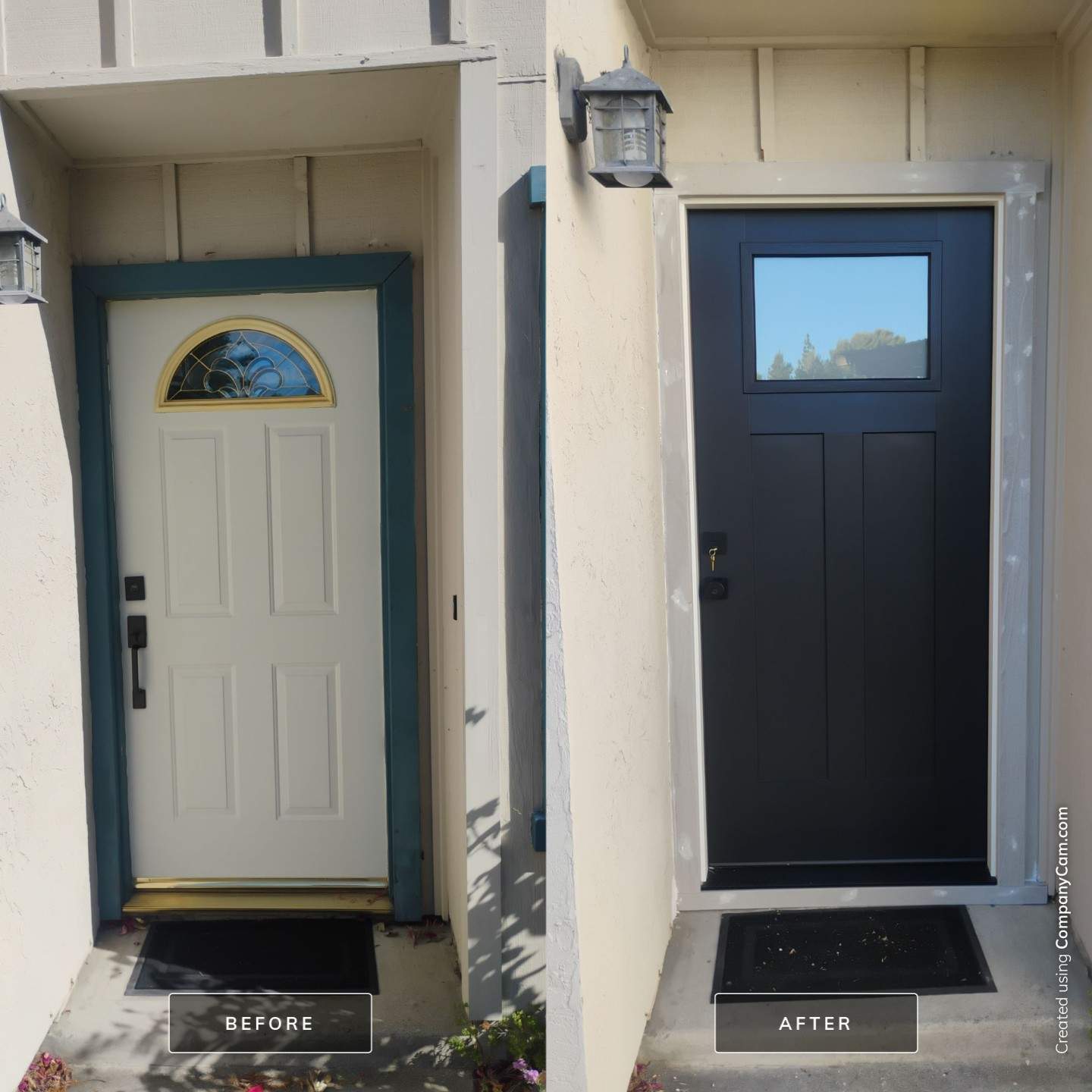 AMG Doors & Windows Therma-Tru front door replacement in Martinez, CA