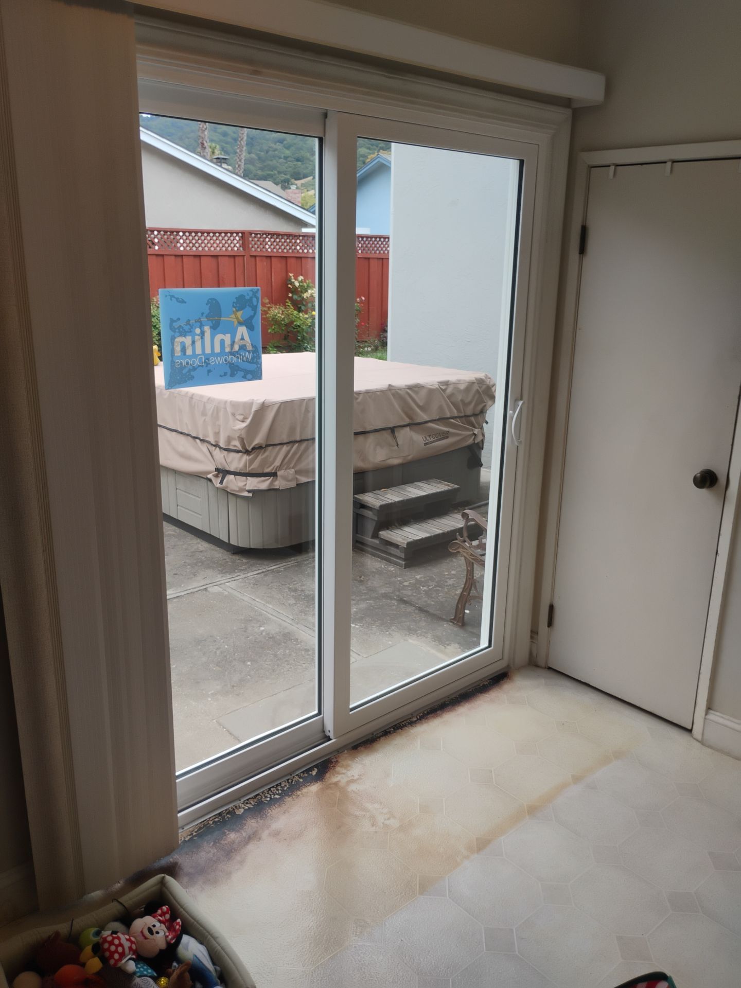 AMG Doors & Windows Anlin patio door replacement in Pleasanton, CA (after) (3/4)