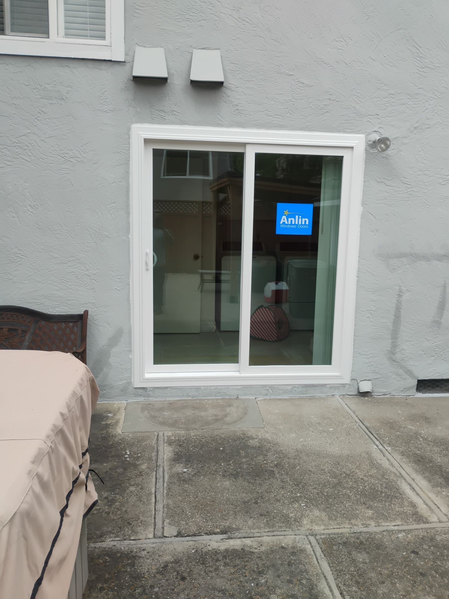 AMG Doors & Windows Anlin patio door replacement in Pleasanton, CA (after) (4/4)