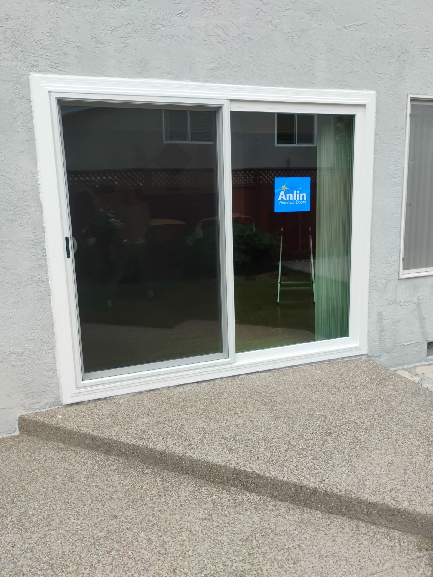 AMG Doors & Windows Anlin patio door replacement in Pleasanton, CA