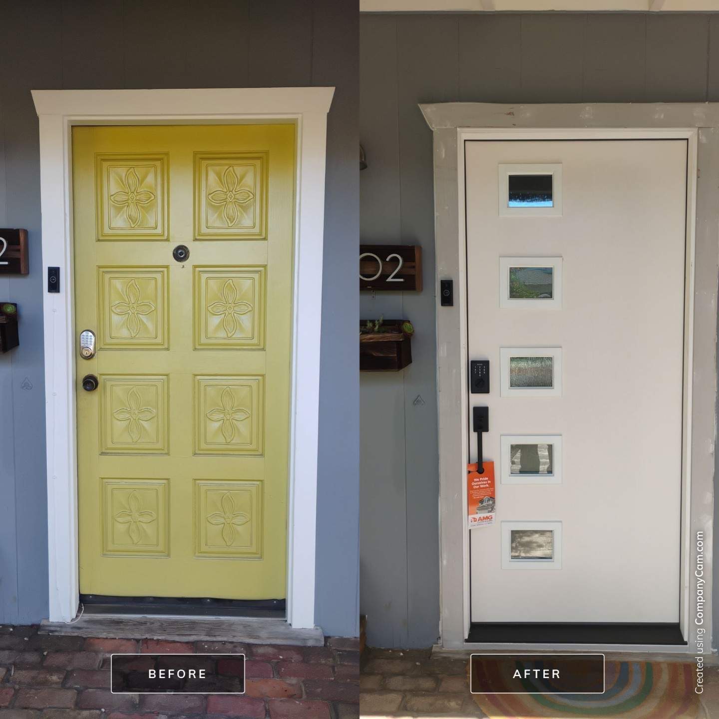 Therma-Tru Pulse Front Door Replacement in Oakland, CA