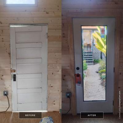 Front Door Replacement project in Berkeley by AMG Doors & Windows